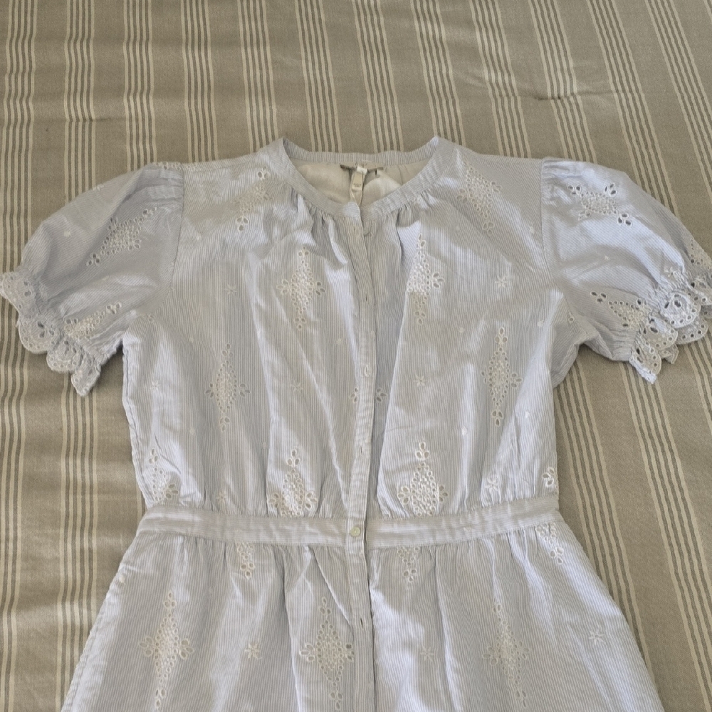 Joie Eyelet, Cotton Midi Dress, NWT, Sz 8